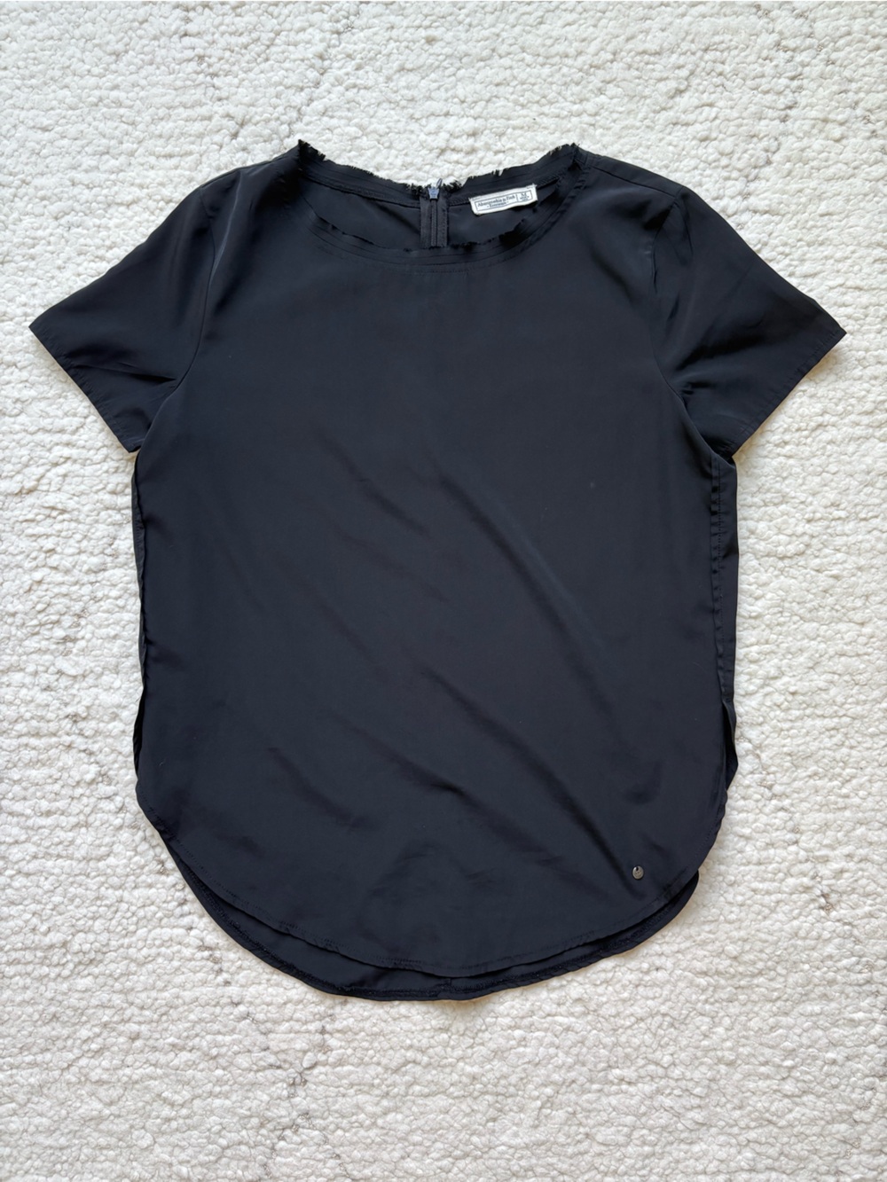 Abercrombie & Fitch Short Sleeve Blouse Shirt